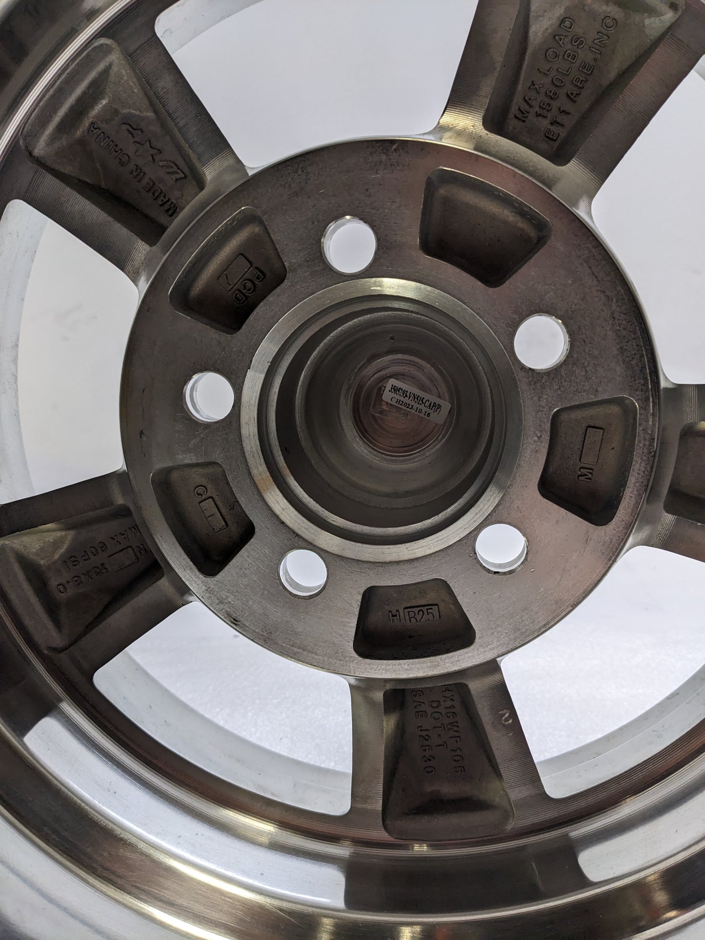 AMERICAN RACING VN60558065 TORQ THRUST D CHROME WHEEL 15X8 5X114.3 00MM NEW B2