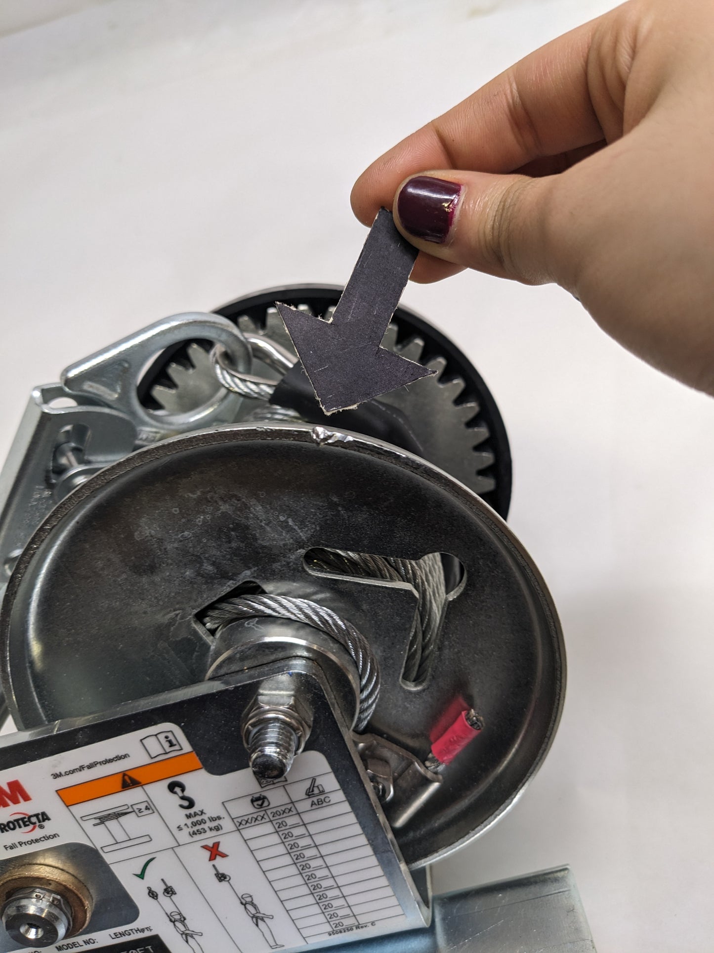 3M AK205AG CONFINED SPACE WINCH 50FT NEW R16