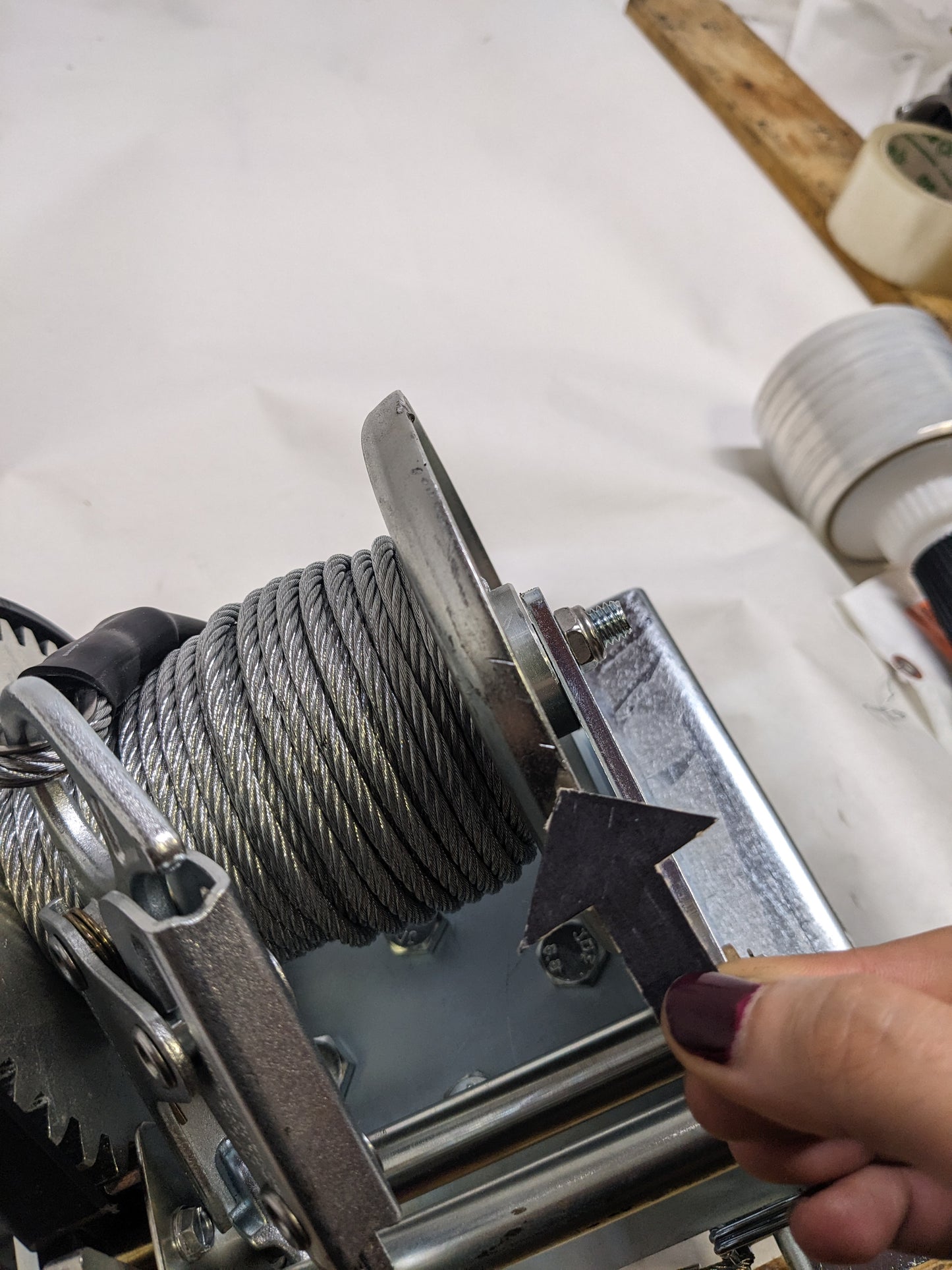 3M AK205AG CONFINED SPACE WINCH 50FT NEW R16