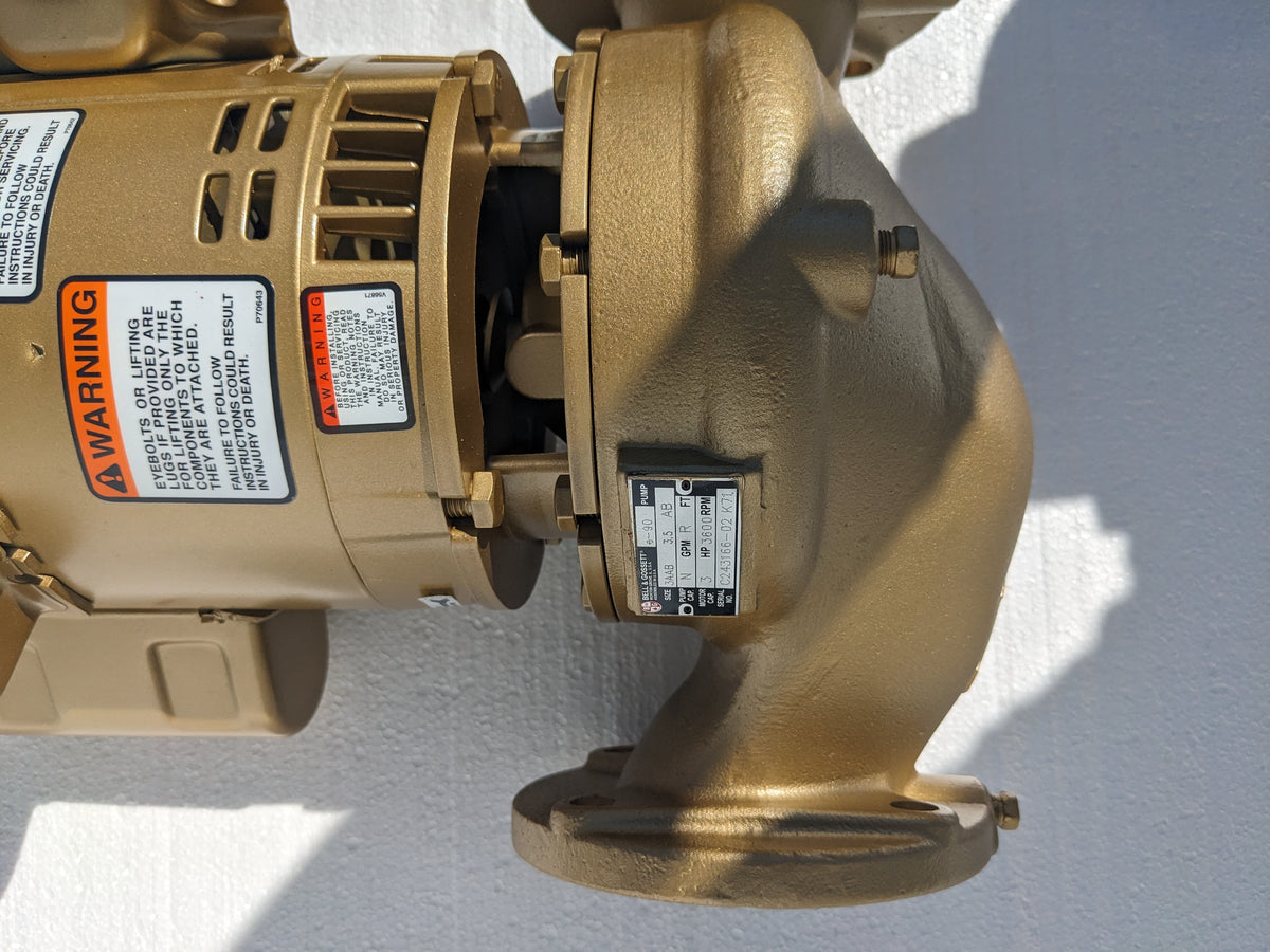 BELL & GOSSETT PUMP E-90 3AAB 3600RPM NEW S-343