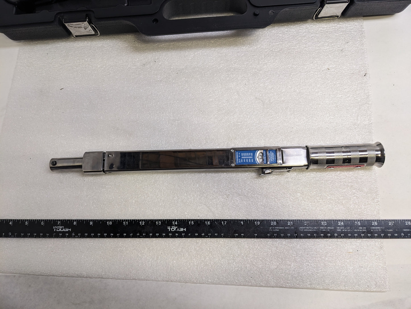 PRECISION INSTRUMENTS C4D600F DRIVE TORQUE WRENCH AND BREAKER BAR 1 X 3/4" NEW R13