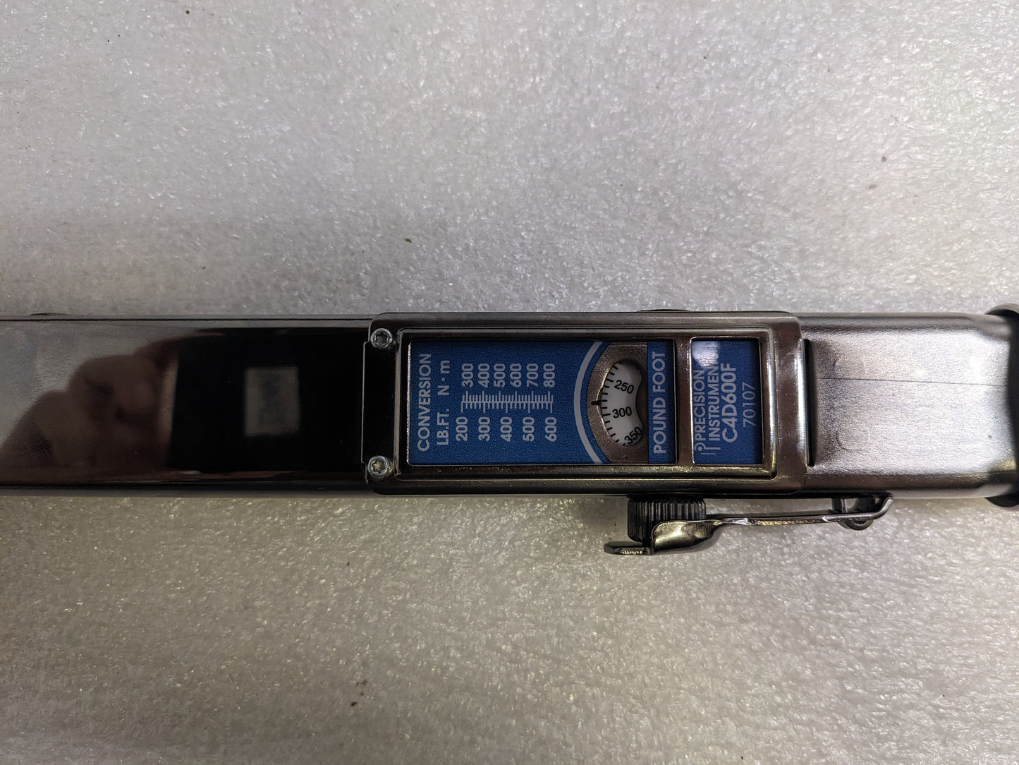 PRECISION INSTRUMENTS C4D600F DRIVE TORQUE WRENCH AND BREAKER BAR 1 X 3/4" NEW R13