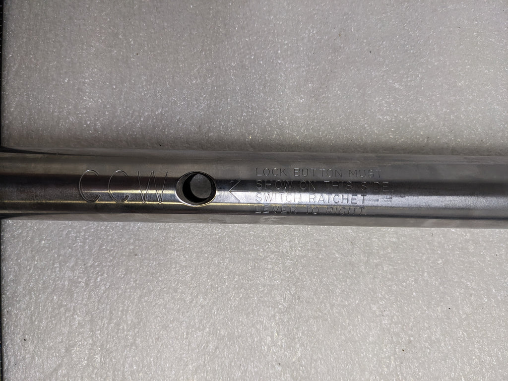 PRECISION INSTRUMENTS C4D600F DRIVE TORQUE WRENCH AND BREAKER BAR 1 X 3/4" NEW R13