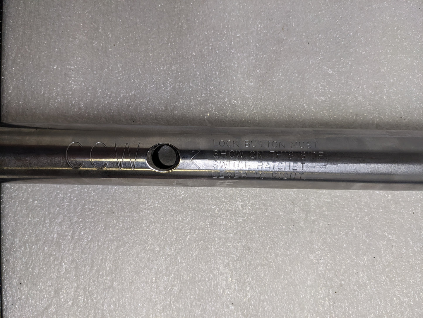 PRECISION INSTRUMENTS C4D600F DRIVE TORQUE WRENCH AND BREAKER BAR 1 X 3/4" NEW R13