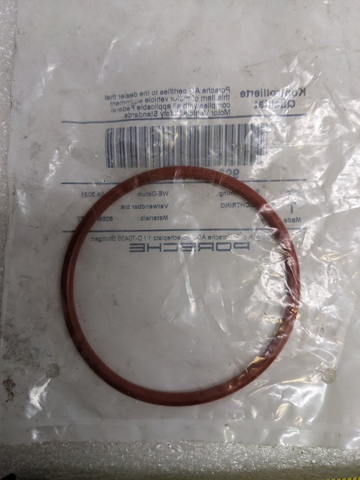 PORSCHE 99762411700 HOOD TRUNK LATCH ACTUATOR FOR 2007-2011 BOXSTER/CAYMAN NEW R23T2