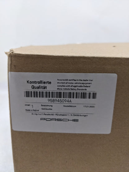 PORSCHE 958945094A TAIL LIGHT ASSEMBLY FOR 2011-2016 CAYENNE NEW SR