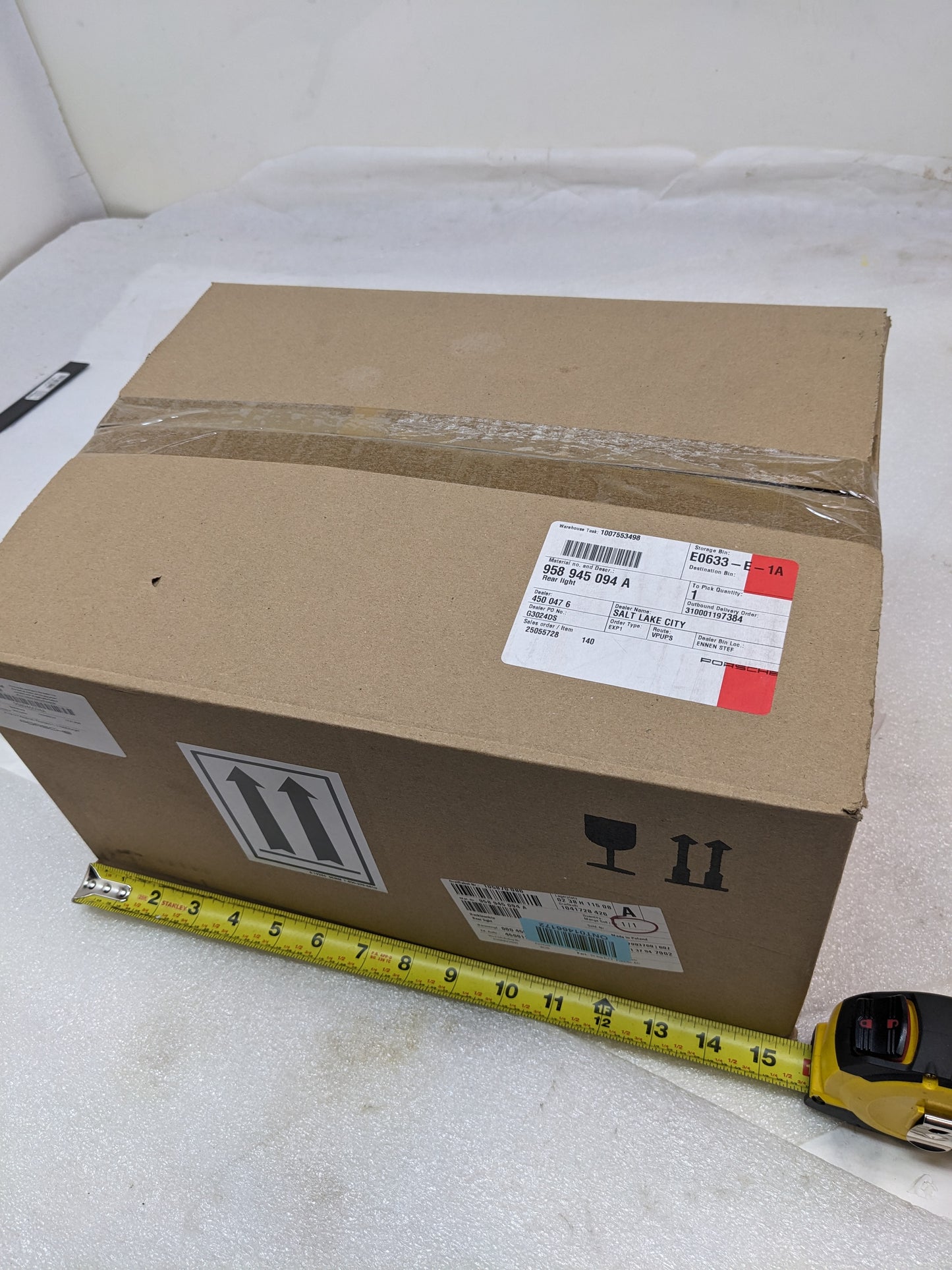 PORSCHE 958945094A TAIL LIGHT ASSEMBLY FOR 2011-2016 CAYENNE NEW SR