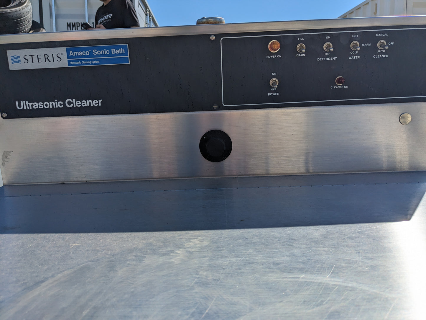 STERIS SC1224C AMSCO SONIC ENERGY CLEANER USED 4.4KW 20A 220V S-343 FR