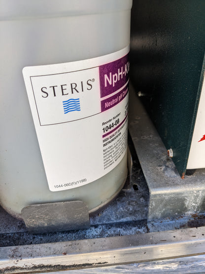 STERIS SC1224C AMSCO SONIC ENERGY CLEANER USED 4.4KW 20A 220V S-343 FR