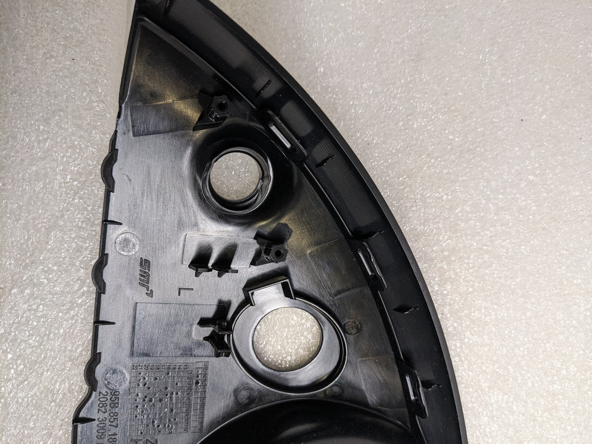 PORSCHE 95B857185C1E0 DOOR MIRROR HOUSING FOR02016-2021 MACAN NEW R21