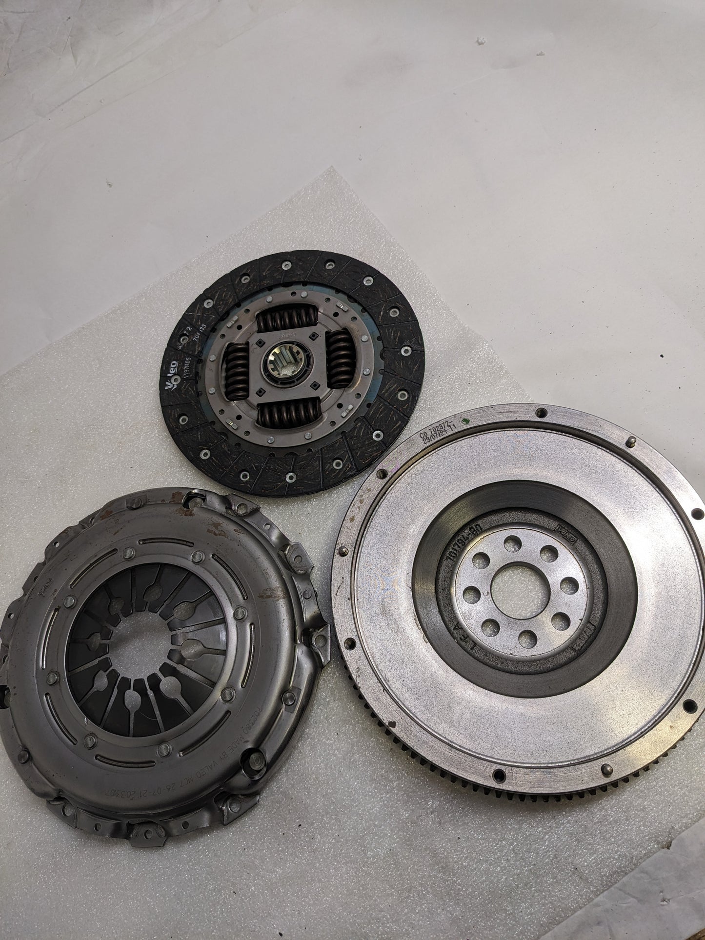 VALEO 701794 702382 702380 CLUTCH FLYWHEEL CONVERSION  KIT FOR BMW NEW  R6