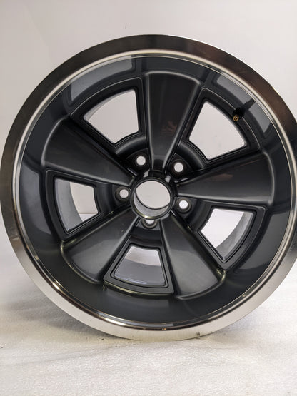 YEAR ONE ZW179GUN 5-SPOKE 17X9" 5" 00MM GRAY WHEEL FOR 1970-1981 CAMARO NEW B2