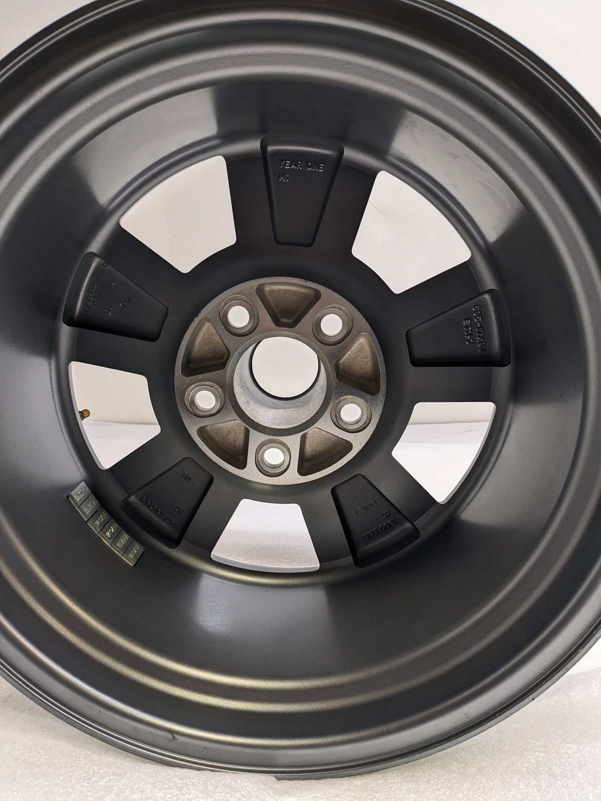 YEAR ONE ZW179GUN 5-SPOKE 17X9" 5" 00MM GRAY WHEEL FOR 1970-1981 CAMARO NEW B2