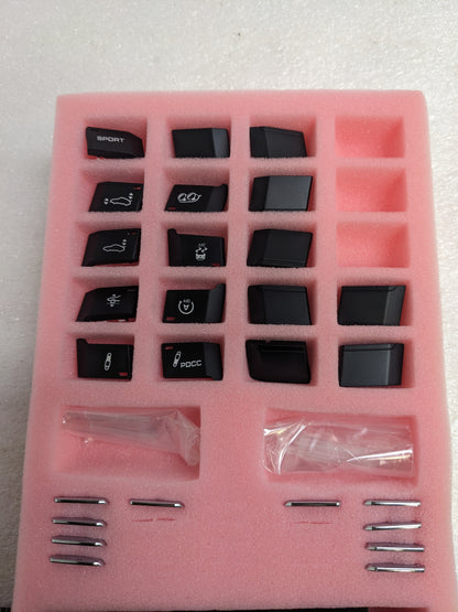 PORSCHE 99161396550DML MULTIPLE SWITCH BLACK FOR 2018 911 GT3 991.2 NEW R23