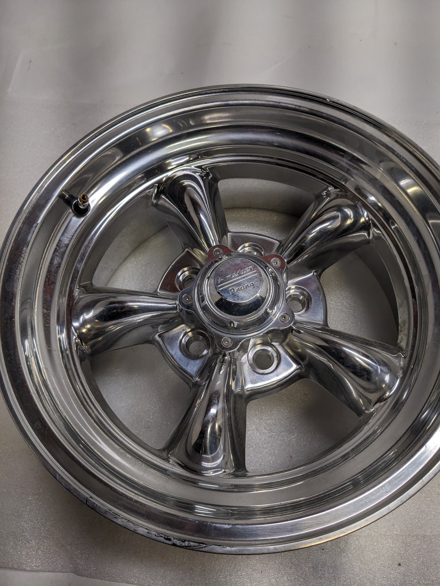 AMERICAN RACING VN6055765 TORQ THRUST D 15X7 5X114.3 3.76" -6MM CHROME WHEEL NEW B2