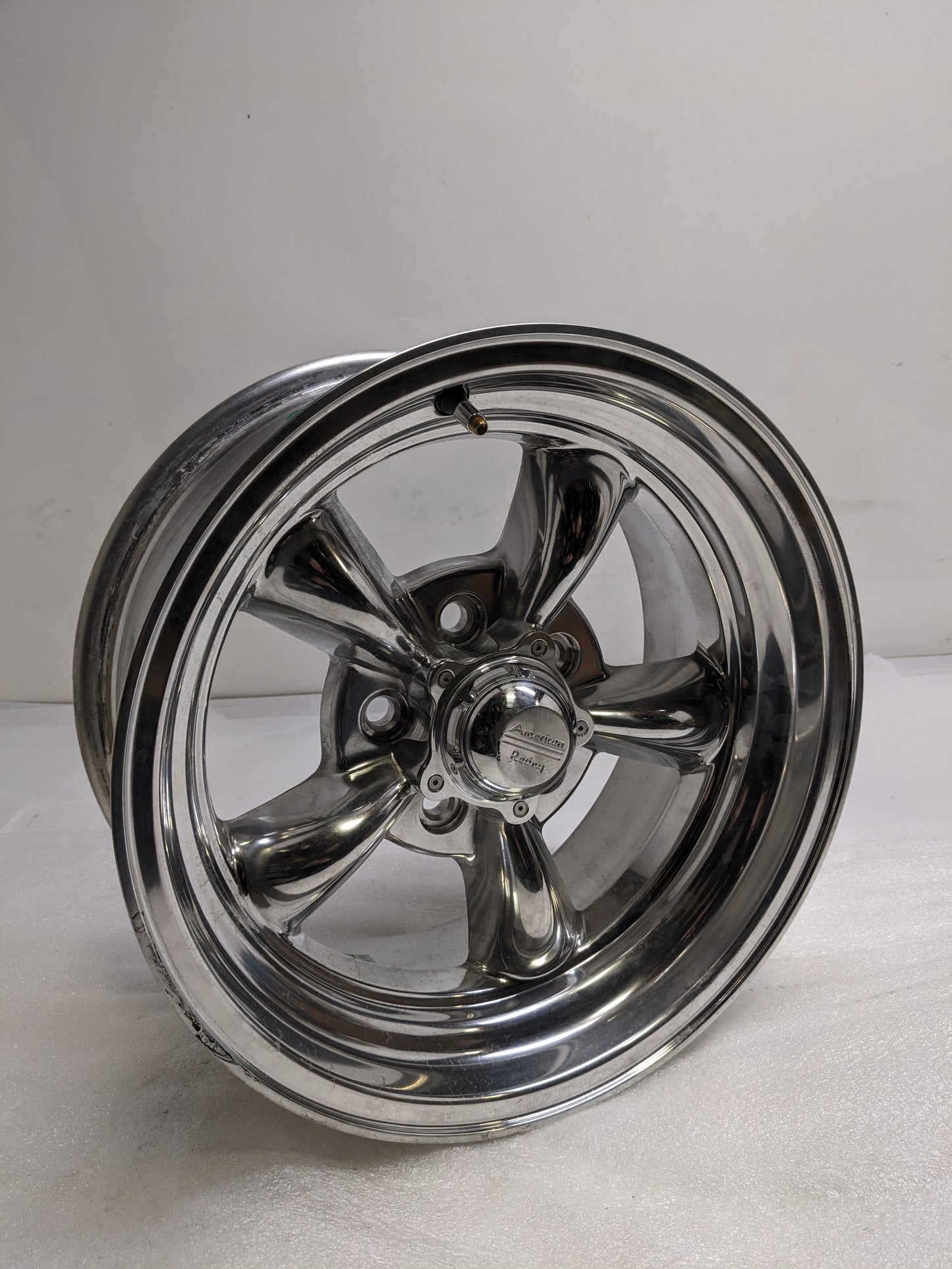 AMERICAN RACING VN6055765 TORQ THRUST D 15X7 5X114.3 3.76" -6MM CHROME WHEEL NEW B2