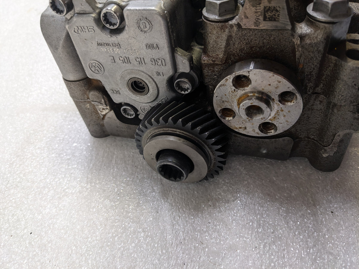 VW/AUDI 03Q103537B ENGINE OIL PUMP BALANCE SHAFT WITH OIL PUMP PICKUP TUBE A6 C6 I2