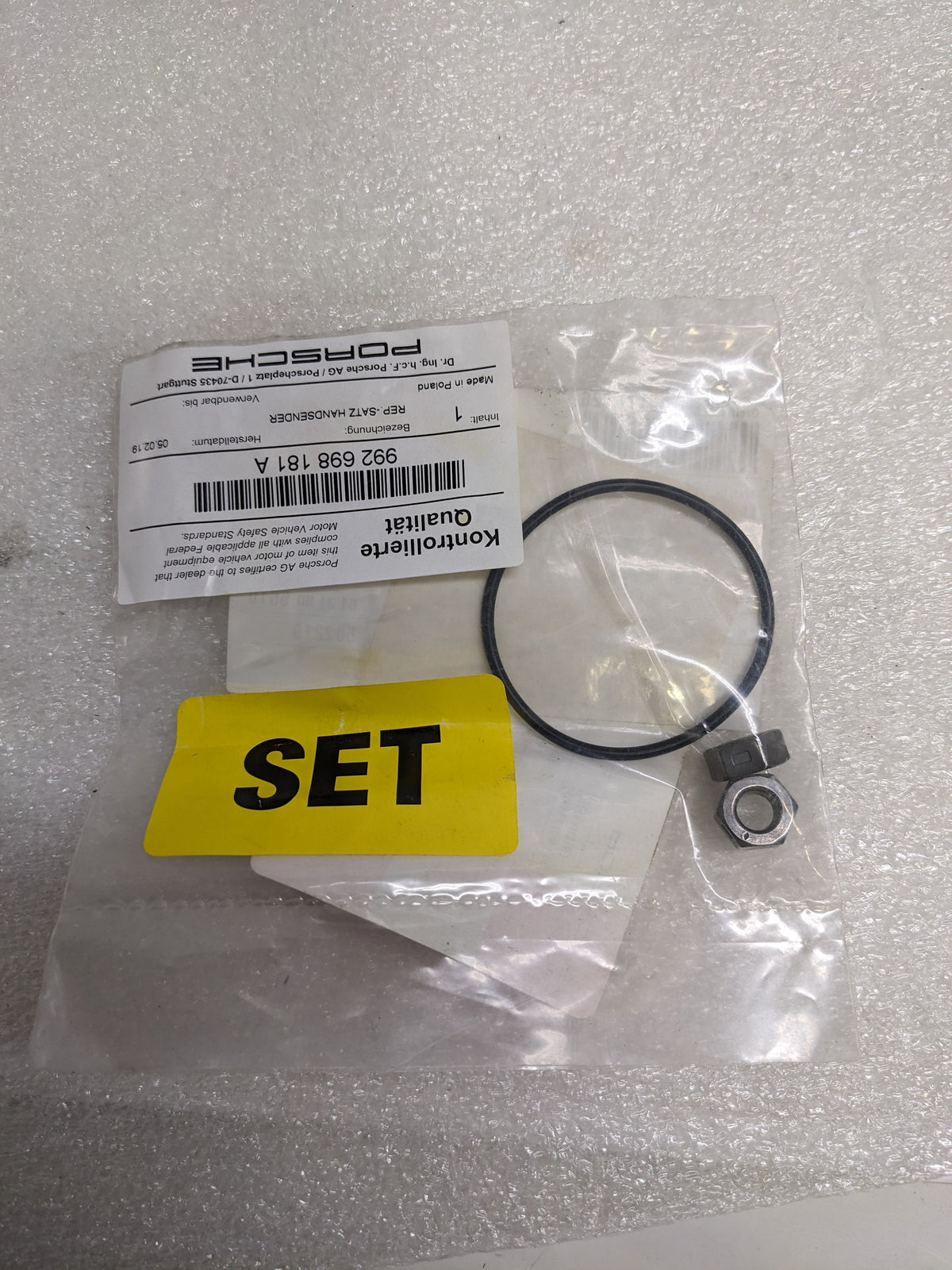 PORSCHE 992698181A MASTER CYLINDER REPAIR KIT BRAKE FOR 2020-2024 911 NEW R23T2