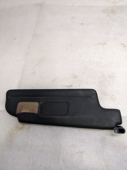PORSCHE 96473103142/43 SUN VISOR BLACK FOR 1993-1995 968 BASE CONVERTIBLE RIGHT SIDE USED R24T5