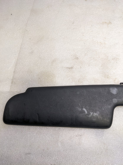 PORSCHE 96473103142/43 SUN VISOR BLACK FOR 1993-1995 968 BASE CONVERTIBLE RIGHT SIDE USED R24T5