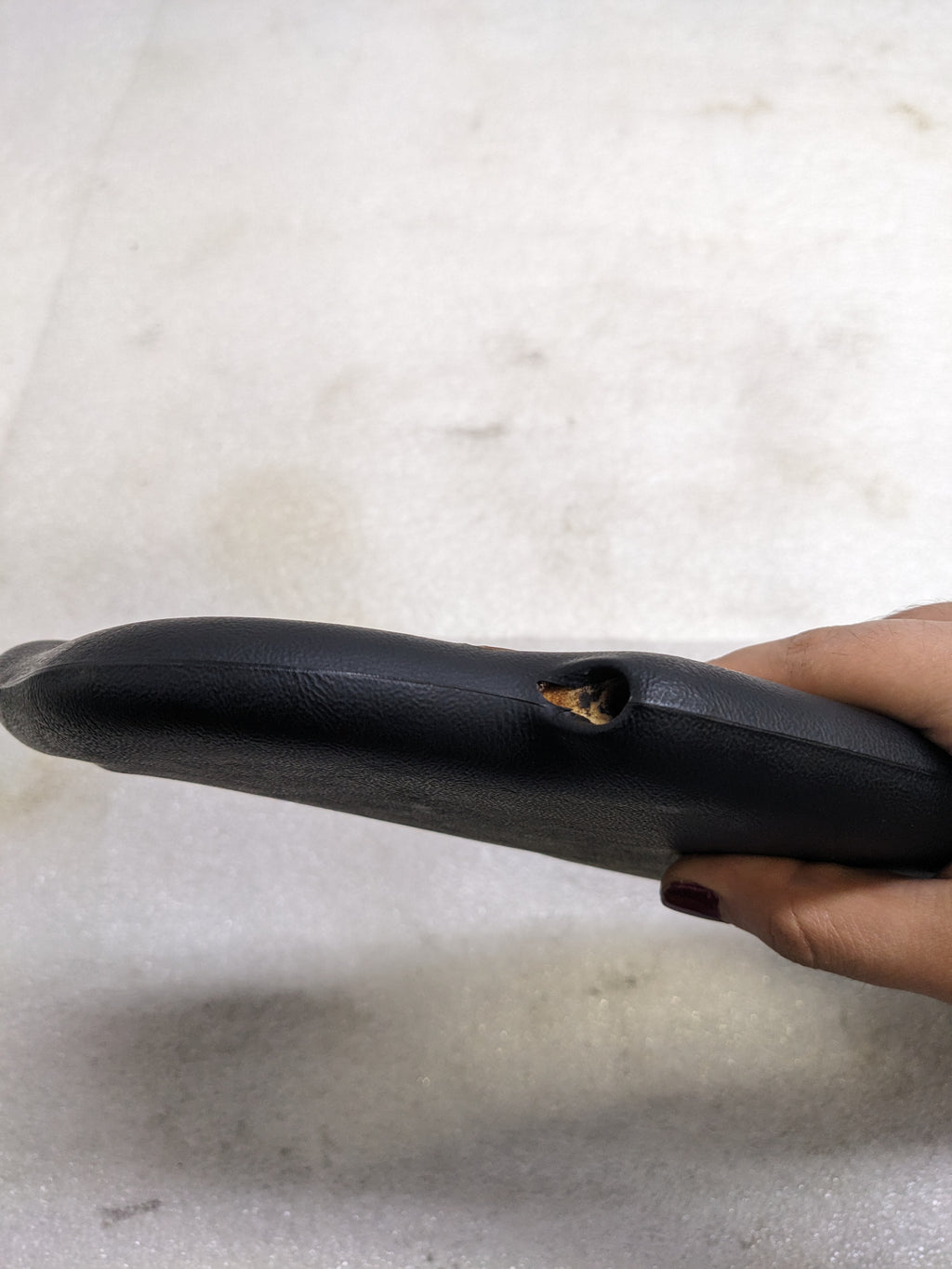 PORSCHE 96473103142/43 SUN VISOR BLACK FOR 1993-1995 968 BASE CONVERTIBLE RIGHT SIDE USED R24T5