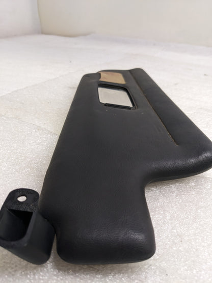 PORSCHE 96473103142/43 SUN VISOR BLACK FOR 1993-1995 968 BASE CONVERTIBLE RIGHT SIDE USED R24T5