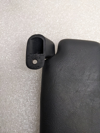 PORSCHE 94173103111 SUN VISOR BLACK FOR 1992 968 LEFT USED R24T5