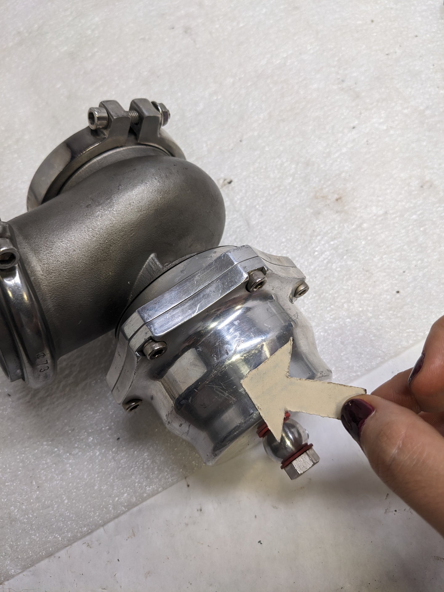 UNBRANDED EXTERNAL TURBO WASTEGATE 60MM NEW R27