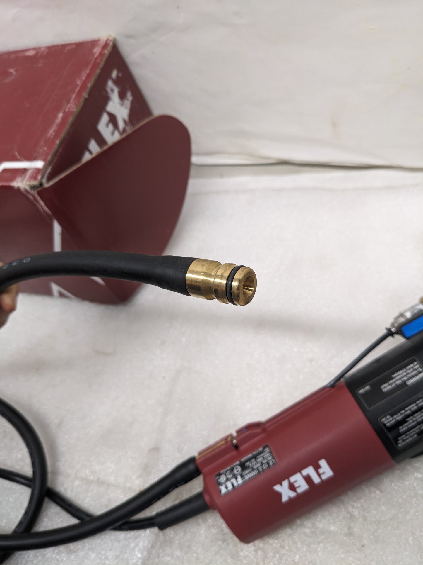 FLEX LE123100WET WET-STONE POLISHER 5" W/ CENTRAL WATER FEED 120/CSA NEW R31