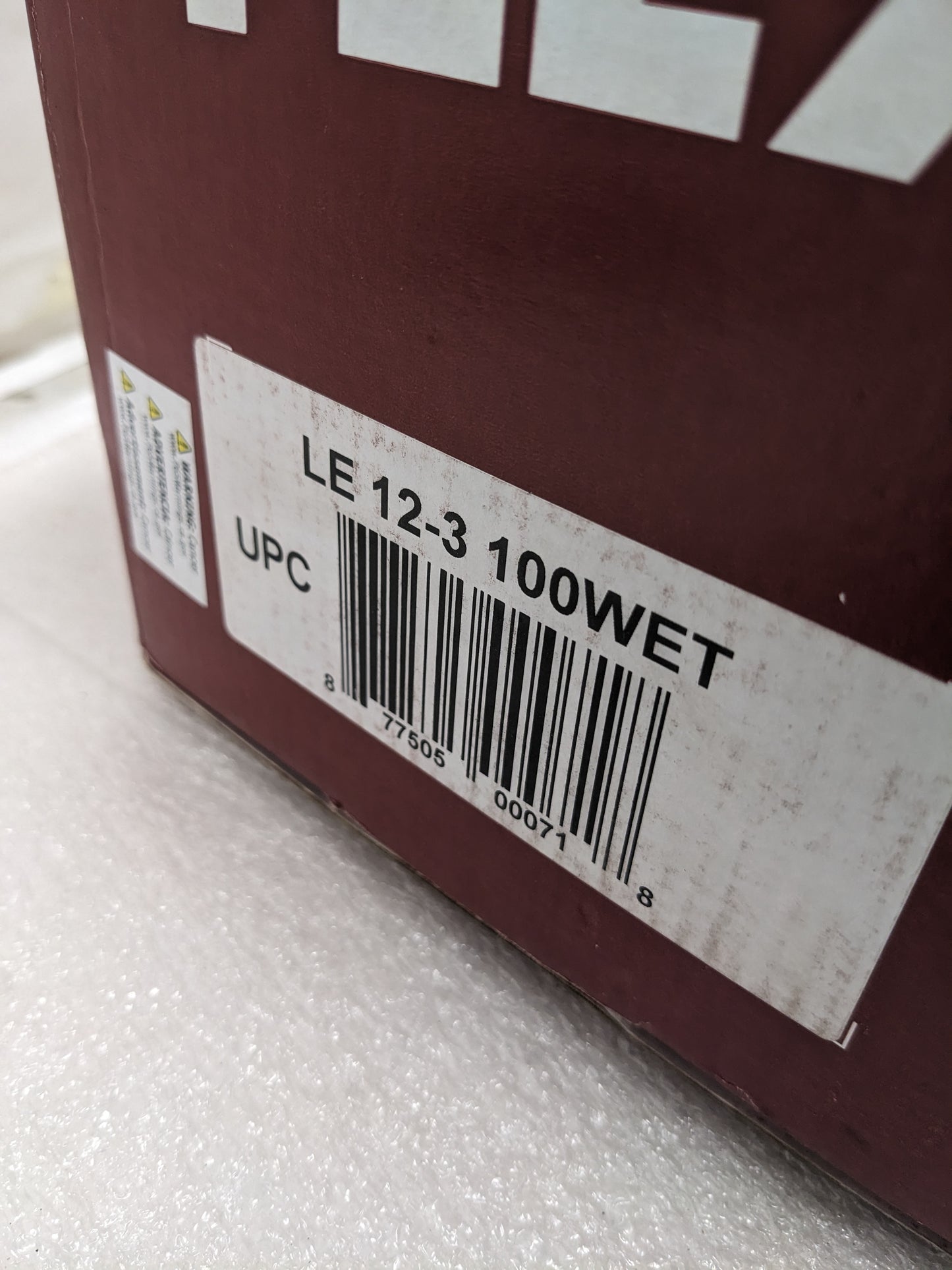 FLEX LE123100WET WET-STONE POLISHER 5" W/ CENTRAL WATER FEED 120/CSA NEW R31