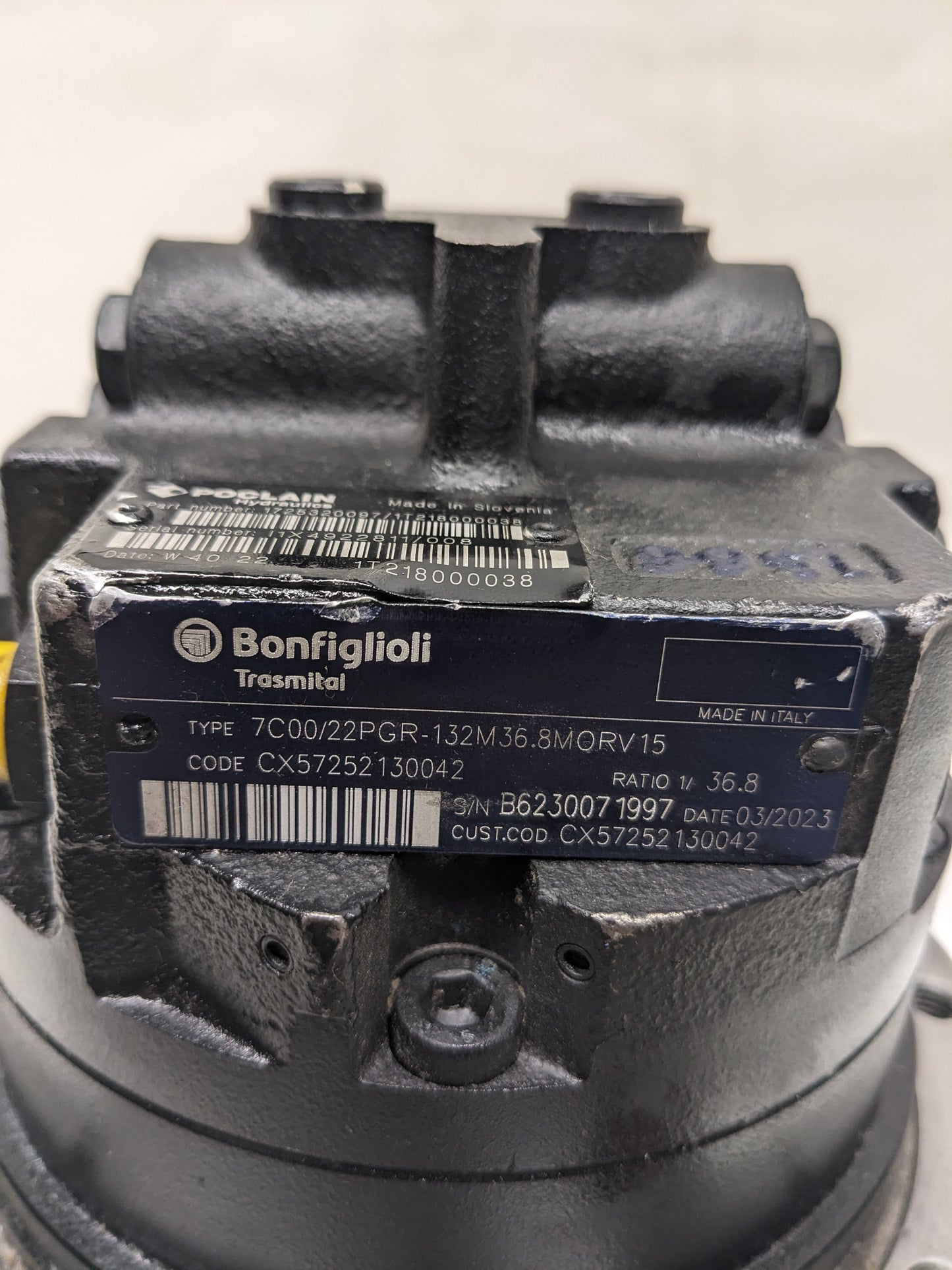 POCLAIN HYDRAULICS 1725320097 BOBCAT WHEEL MOTOR PLANETARY FINAL DRIVE NEW R11