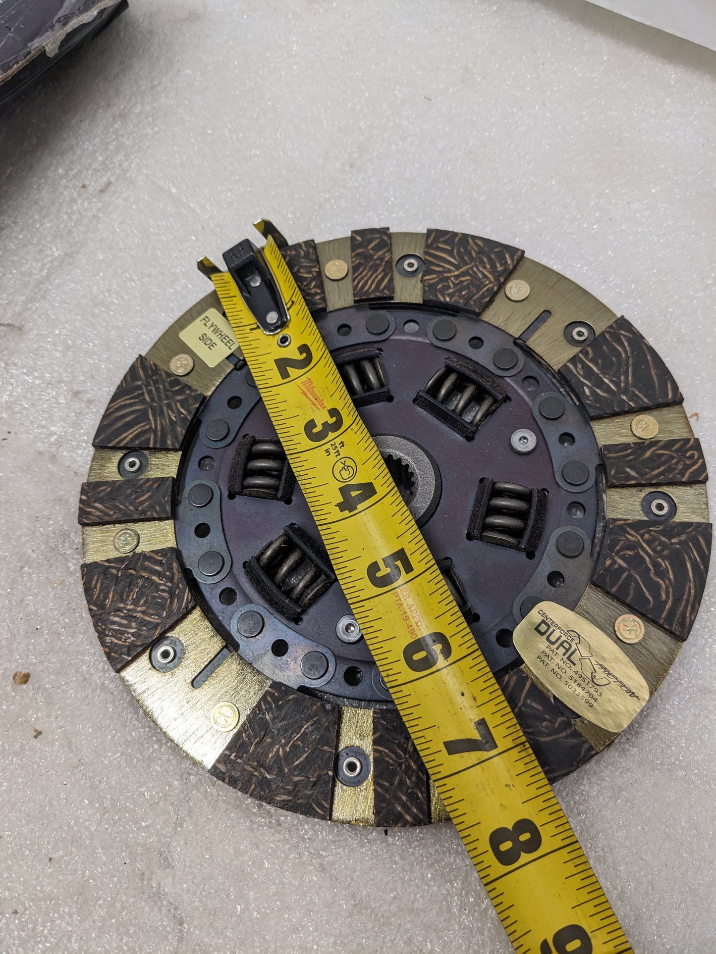 CENTERFORCE CF005059 I PREMIUM CLUTCH PRESSURE PLATE/DISC SET 7.5" 18-SPLINE NEW R6