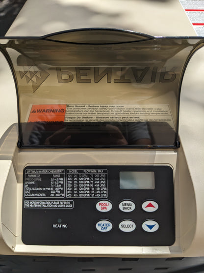 PENTAIR 460737 MASTERTEMP POOL HEATER 400K BTU PROPANE NEW KSLR