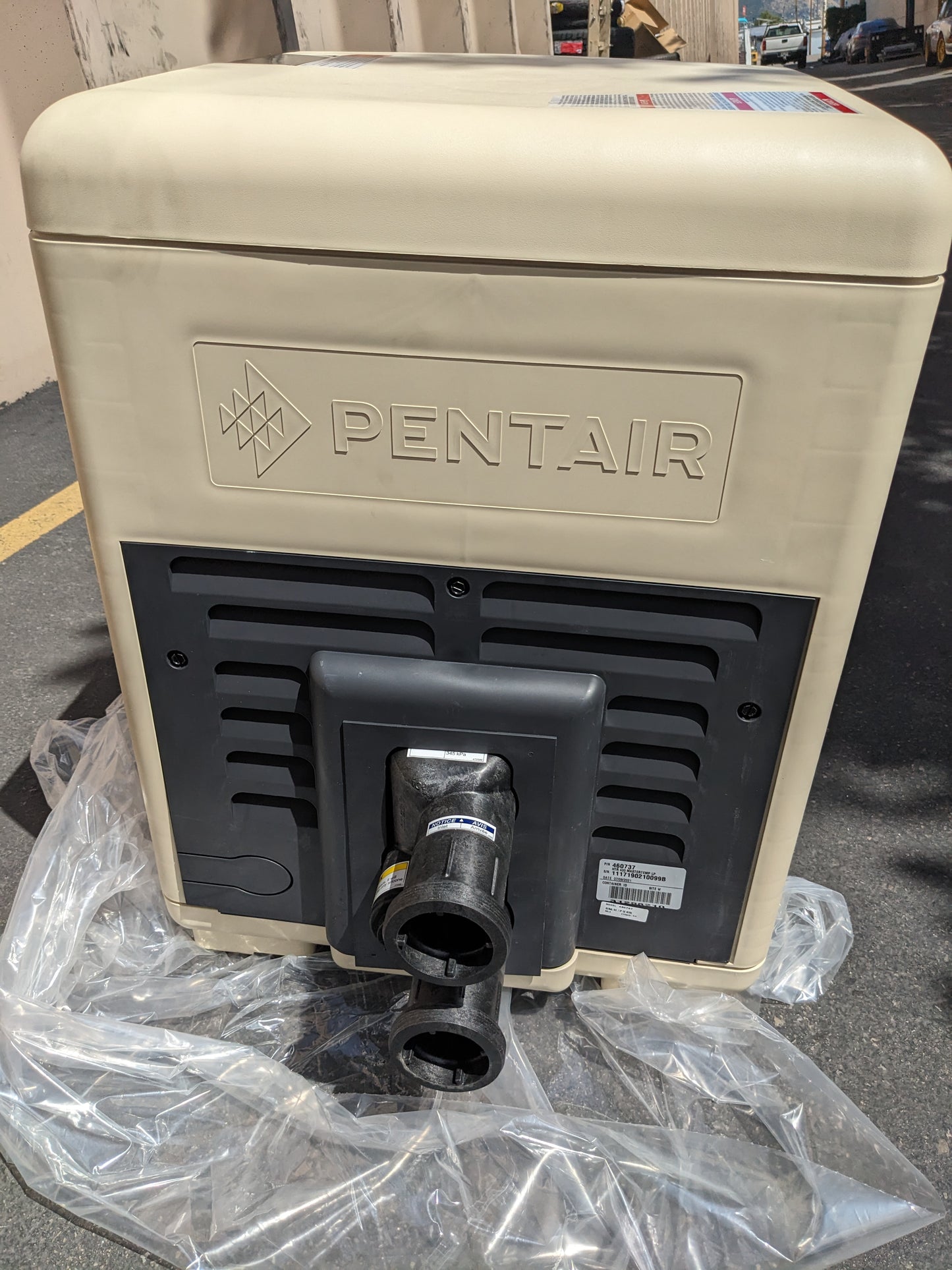 PENTAIR 460737 MASTERTEMP POOL HEATER 400K BTU PROPANE NEW KSLR