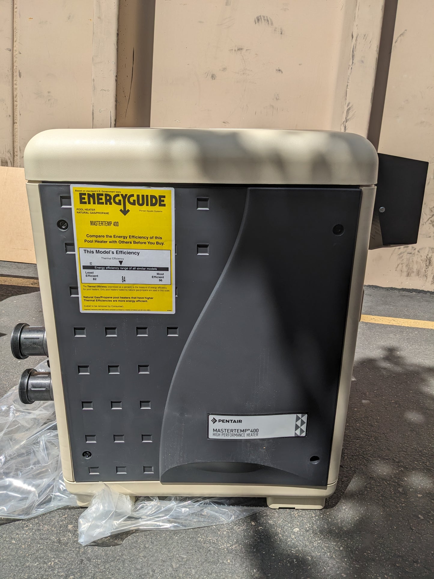 PENTAIR 460737 MASTERTEMP POOL HEATER 400K BTU PROPANE NEW KSLR