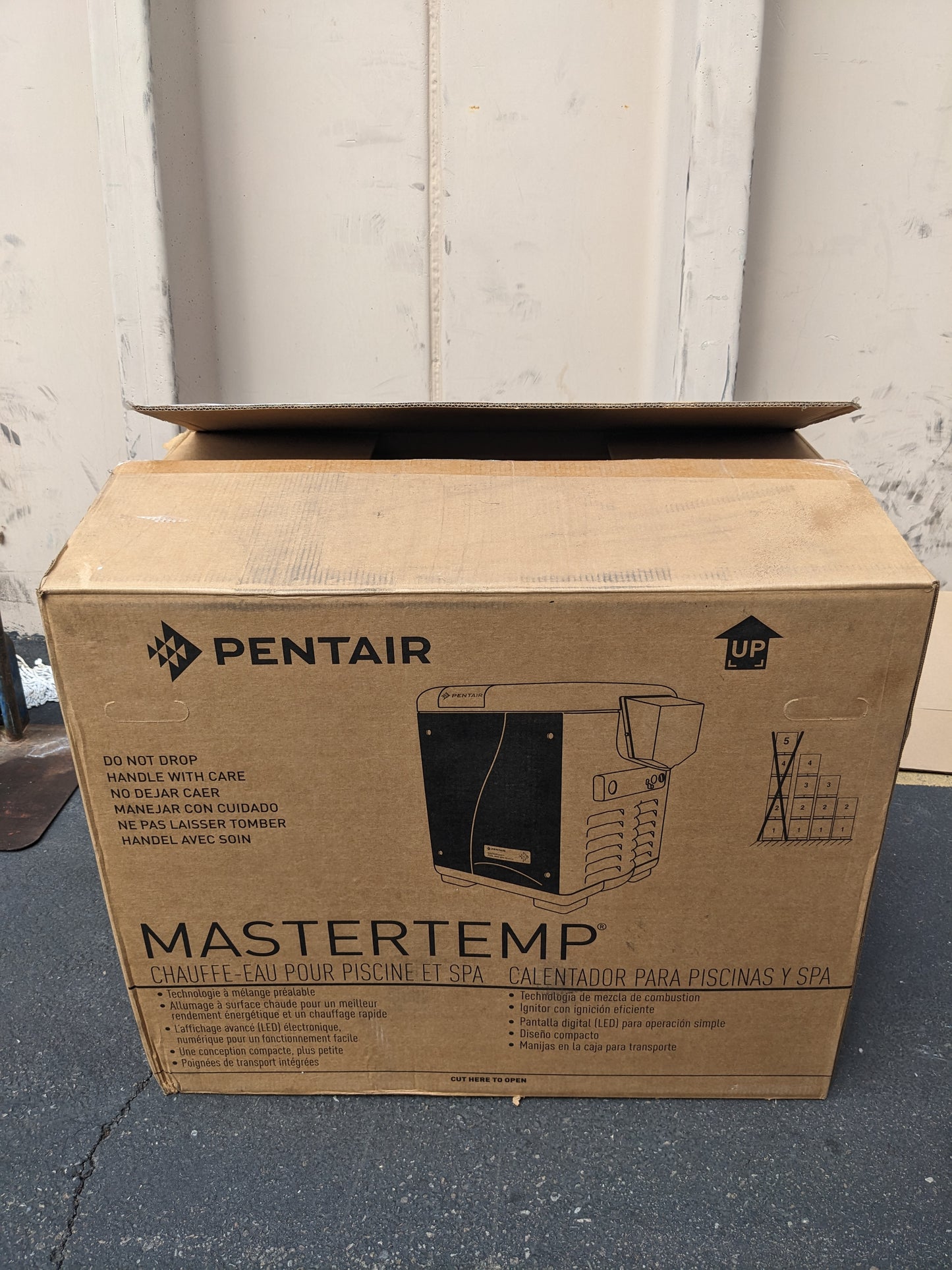 PENTAIR 460737 MASTERTEMP POOL HEATER 400K BTU PROPANE NEW KSLR