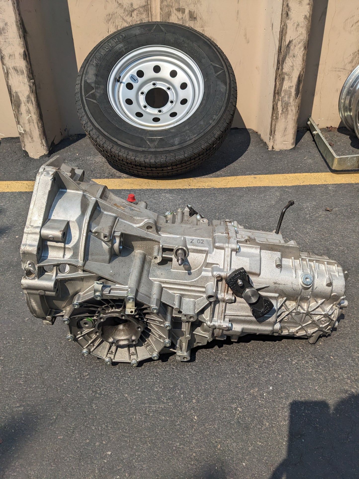 PORSCHE MANUAL TRANSMISSION ASSY 6-SPD FOR 14-16 CAYMAN S NEW B3B2