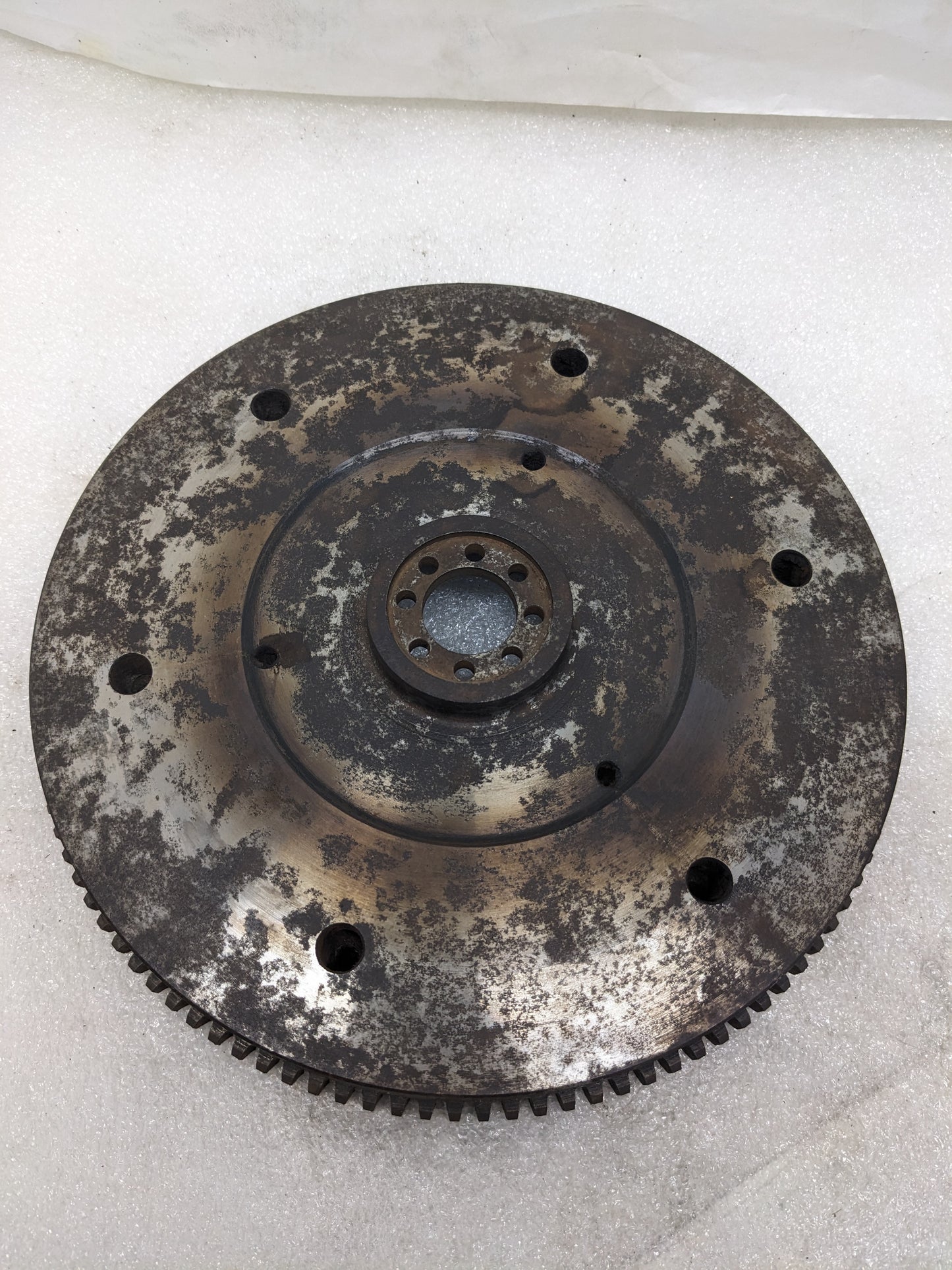 PORSCHE FLYWHEEL 10-3/4" DIA 109 TOOTH 1-1/16" CENTER FOR PORSCHE 356 USED R25T7