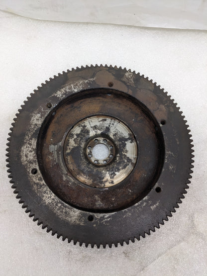 PORSCHE FLYWHEEL 10-3/4" DIA 109 TOOTH 1-1/16" CENTER FOR PORSCHE 356 USED R25T7