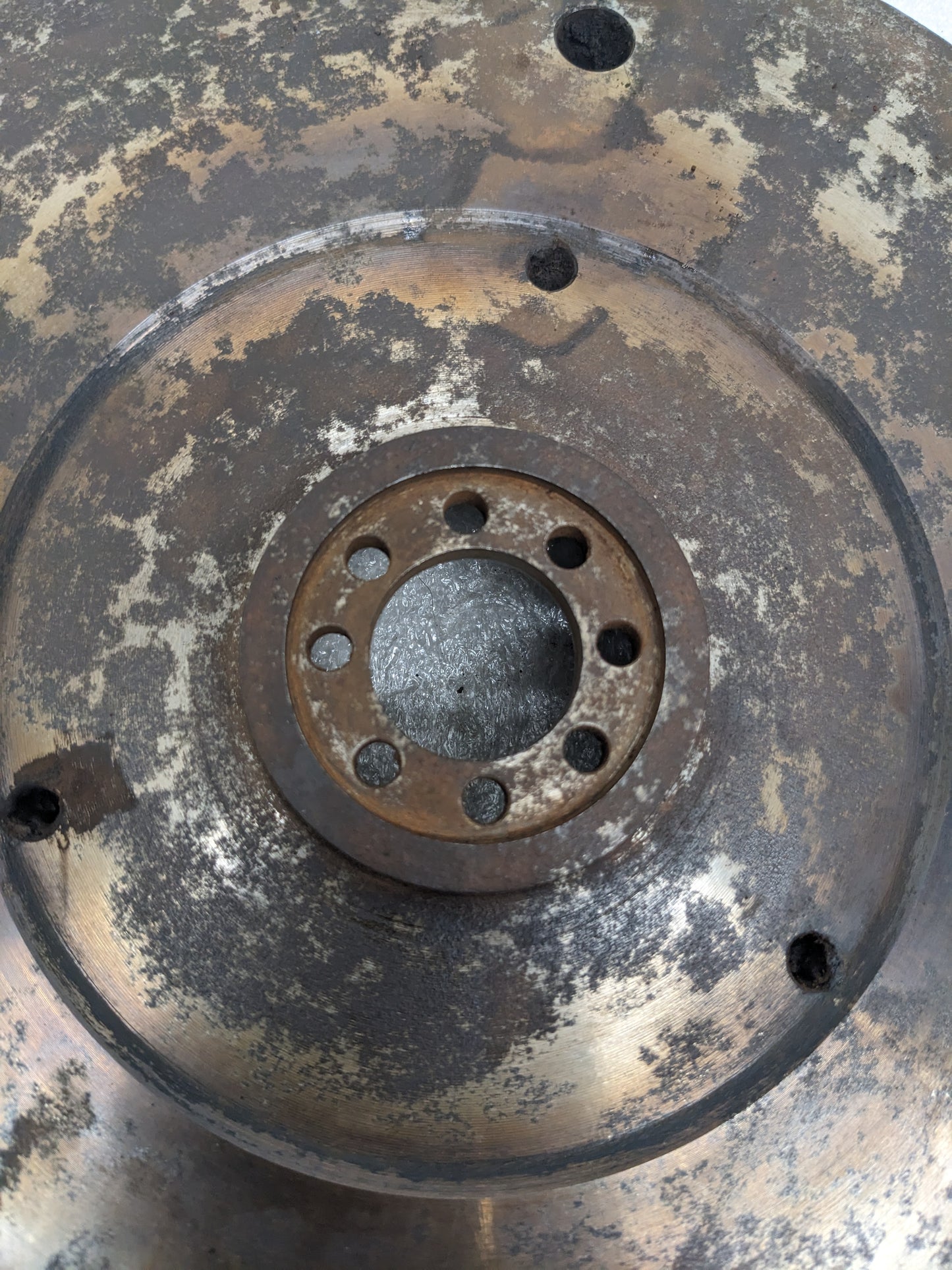 PORSCHE FLYWHEEL 10-3/4" DIA 109 TOOTH 1-1/16" CENTER FOR PORSCHE 356 USED R25T7