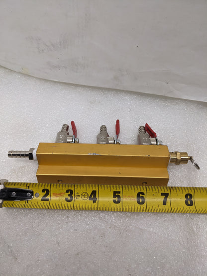 UNBRANDED 3-WAY AIR MANIFOLD NEW R30T1