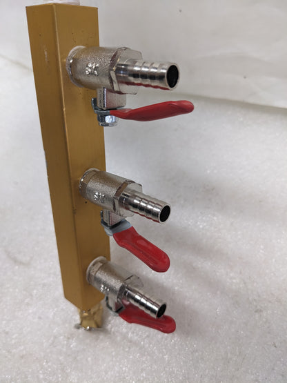 UNBRANDED 3-WAY AIR MANIFOLD NEW R30T1