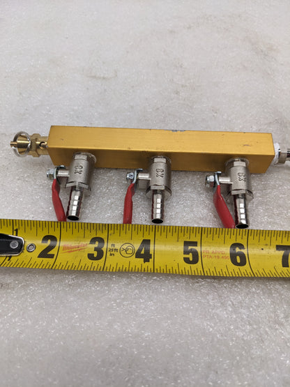 UNBRANDED 3-WAY AIR MANIFOLD NEW R30T1