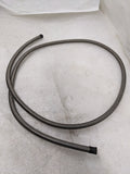 UNBRANDED STAINLESS STEEL BRAIDED 6' HOSE PTFE LINED 1/2" OD 3/8" ID NEW R3T3