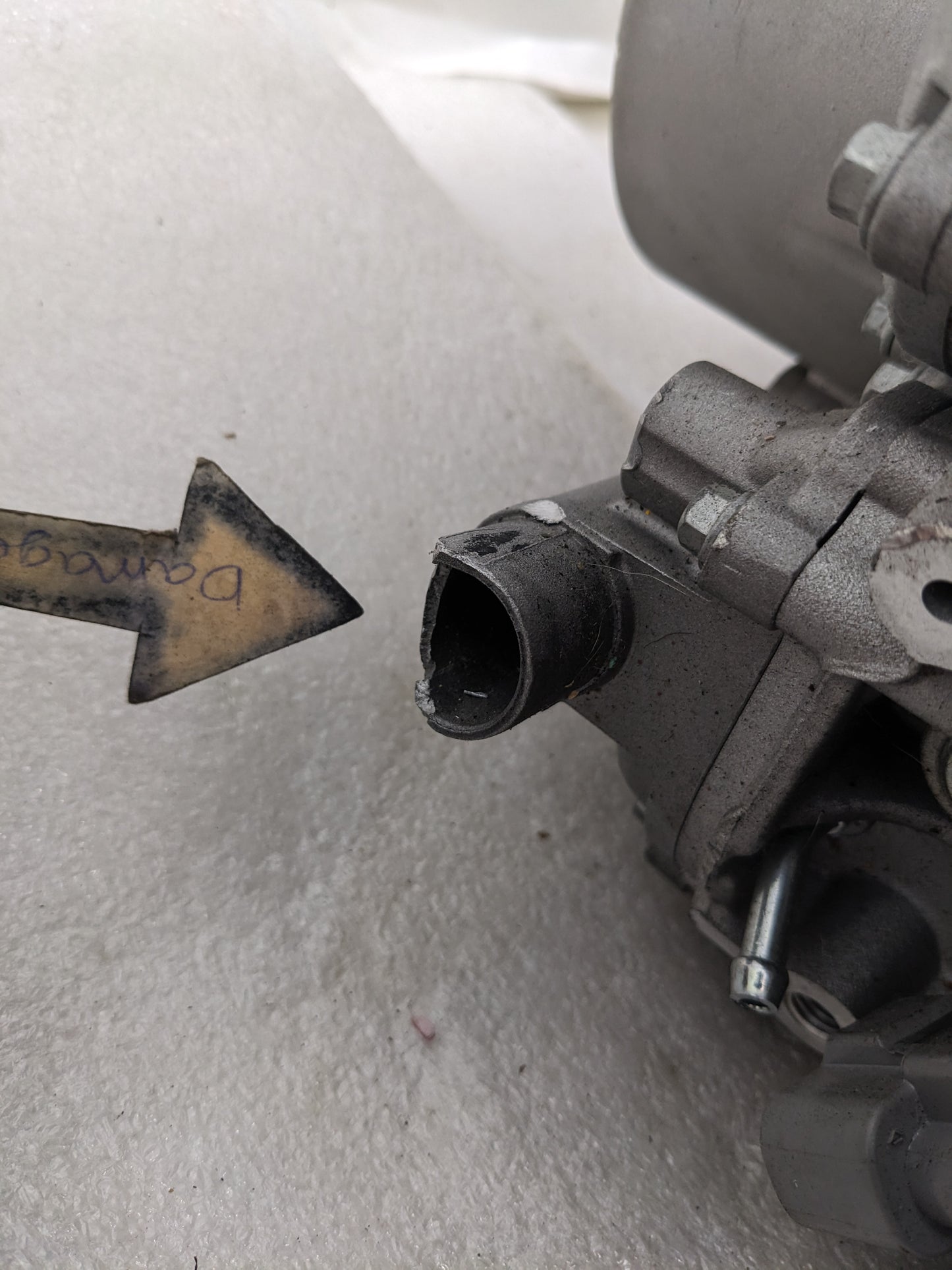 DAMAGED ODES 2V91MY-A ENGINE ASSEMBLY GASOLINE 800CC CM3 FOR UTV REMAN I2