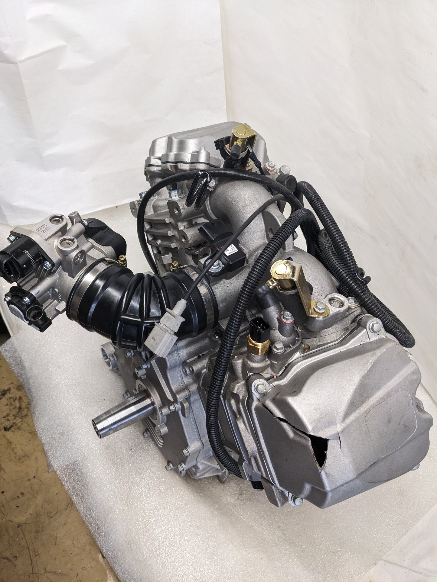 DAMAGED ODES 2V91MY-A ENGINE ASSEMBLY GASOLINE 800CC CM3 FOR UTV REMAN I2