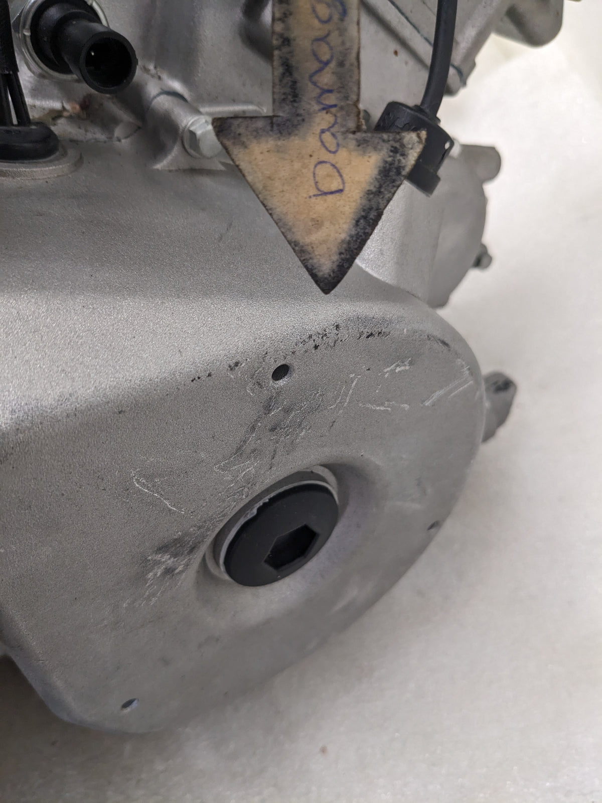 DAMAGED ODES 2V91MY-A ENGINE ASSEMBLY GASOLINE 800CC CM3 FOR UTV REMAN I2