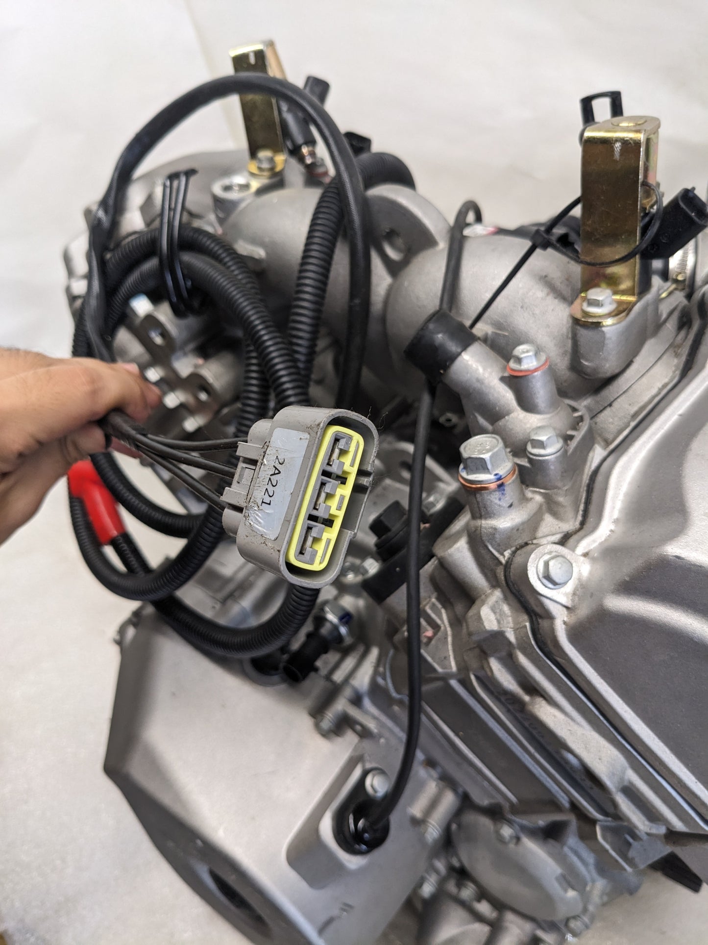 DAMAGED ODES 2V91MY-A ENGINE ASSEMBLY GASOLINE 800CC CM3 FOR UTV REMAN I2