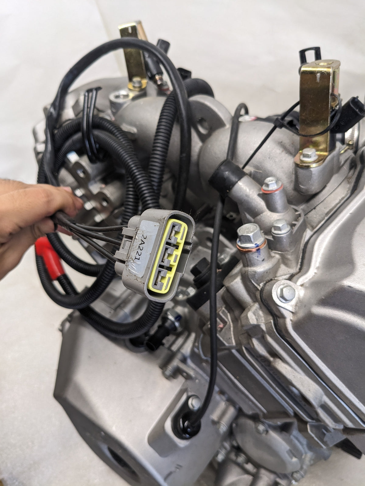 DAMAGED ODES 2V91MY-A ENGINE ASSEMBLY GASOLINE 800CC CM3 FOR UTV REMAN I2
