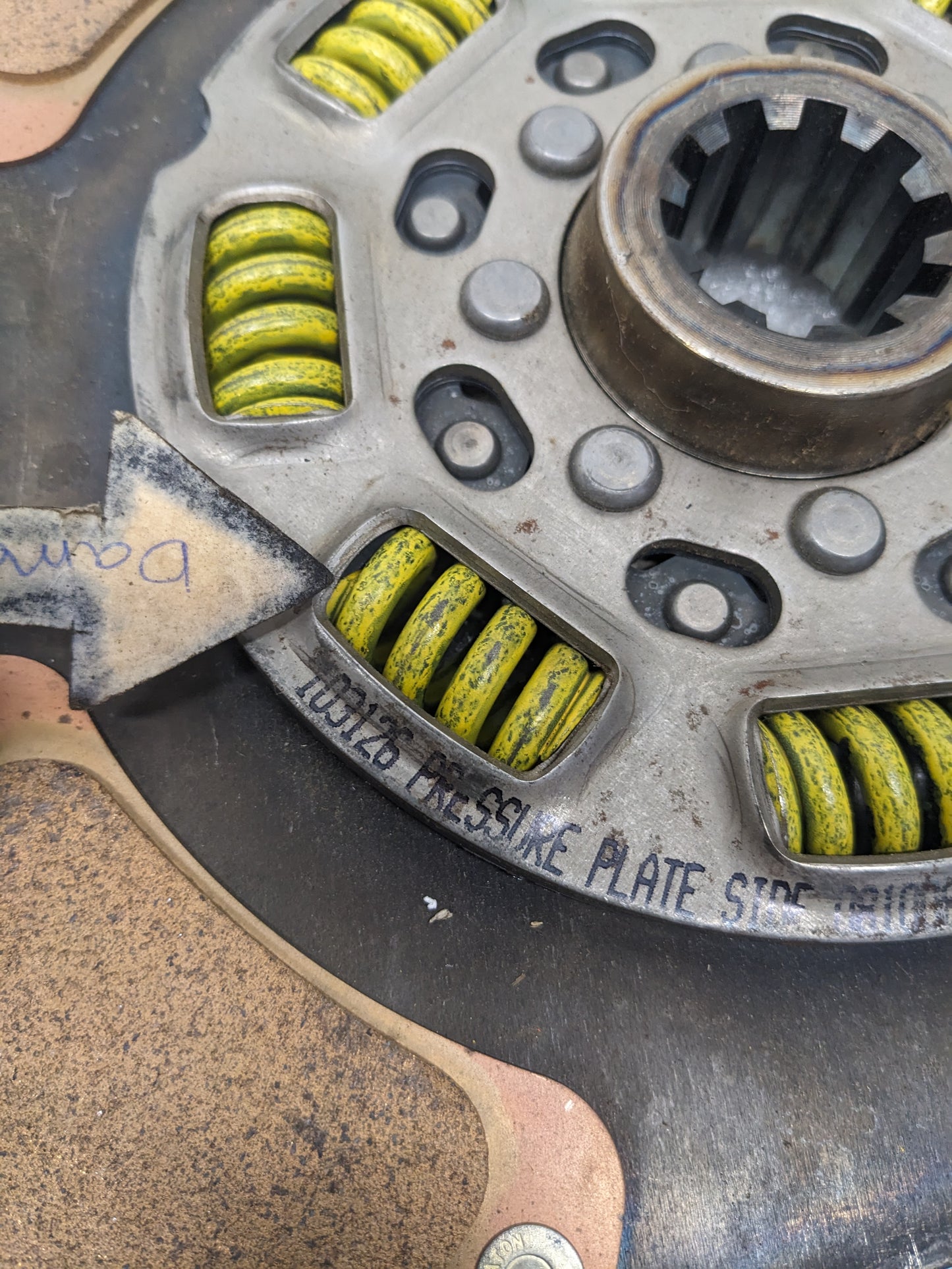 EATON FULLER 107350-2 ANGLE RING CLUTCH 13.8" FOR 89-02 ISUZU FSR TURBOCHARGED NEW R6